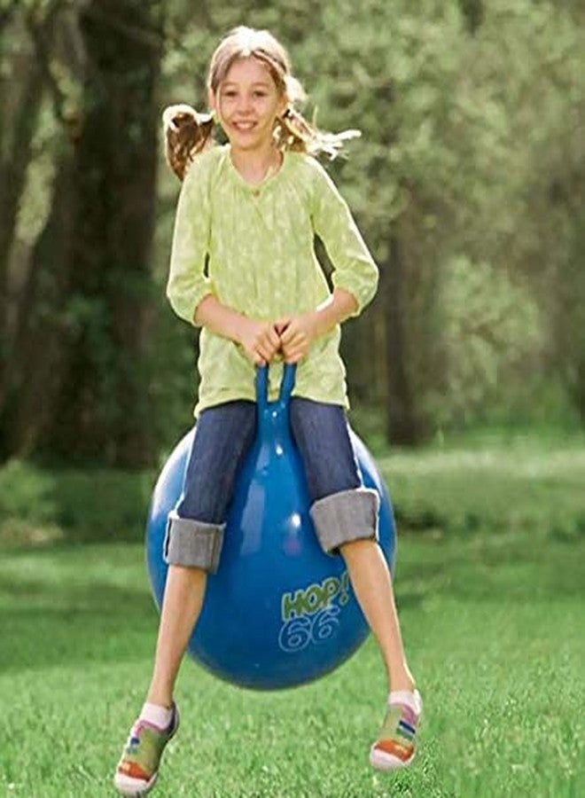 Mokshith Inflatable Sit and Bounce Rubber Bubble Hop Ball for Kids. Hopper Jump N Bounce Handle Ride-on Toy Bouncy for Kids, Hopping/Bouncing/Jump Balls for Child (Multi-Color) (Medium) - Image 5